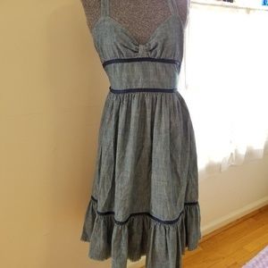Chip & Pepper Barneys Chambray Blue Denim Dress S